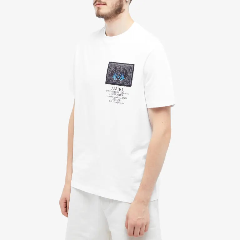 Camiseta Amiri Ma Bandana White