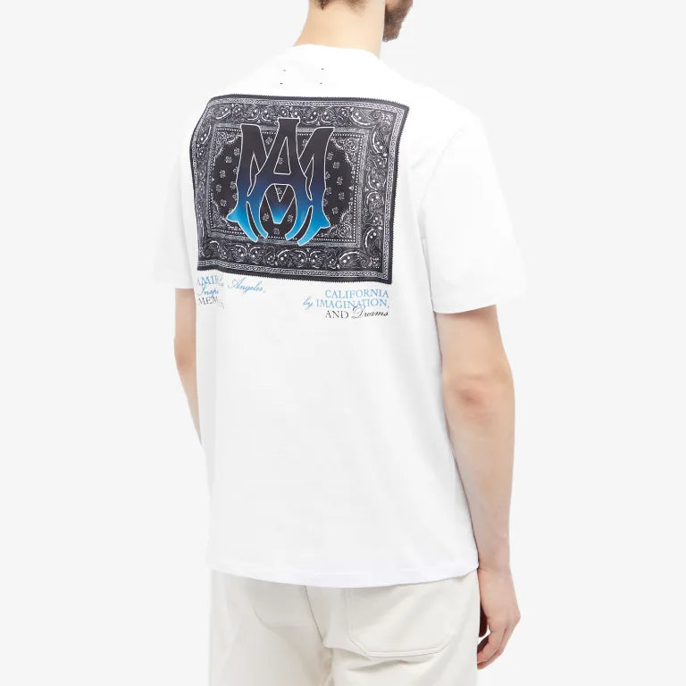 Camiseta Amiri Ma Bandana White