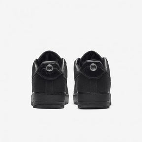 Tênis Stussy x Nike Air Force 1 Triple Black