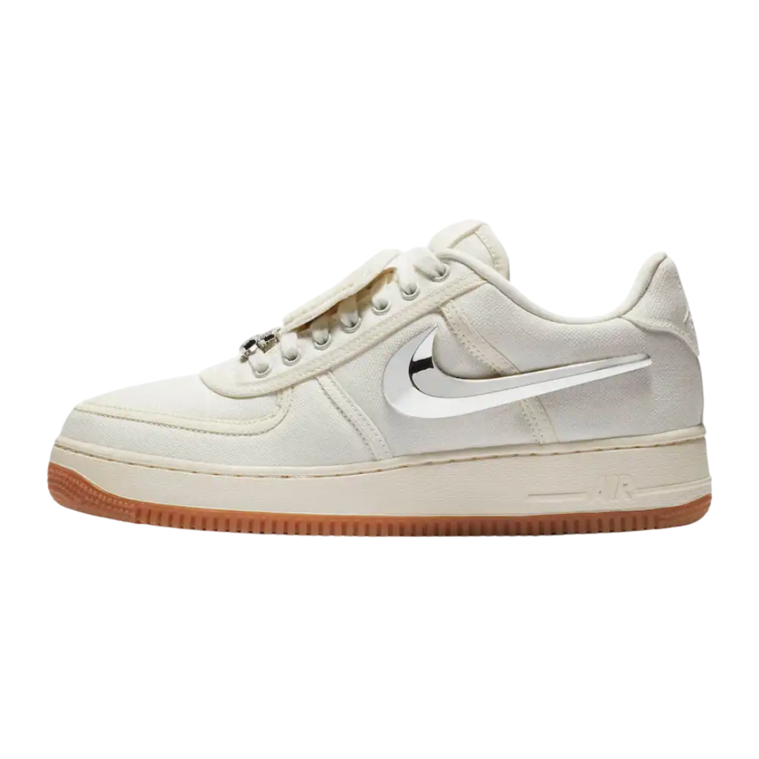 Tênis Air Force 1 Low Travis Scott Sail