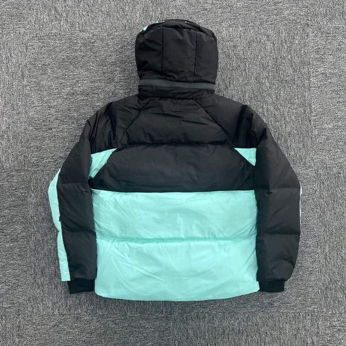 Jaqueta Puffer Synaworld Preto Azul
