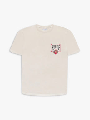 Camiseta Rhude Card 'Vintage White'