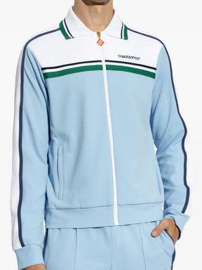 Jaqueta Casablanca Sport Logo azul