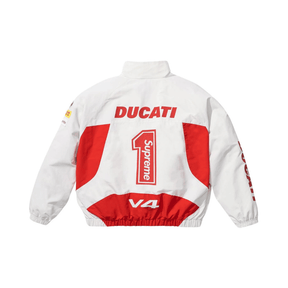 Jaqueta Supreme x Ducati Branca