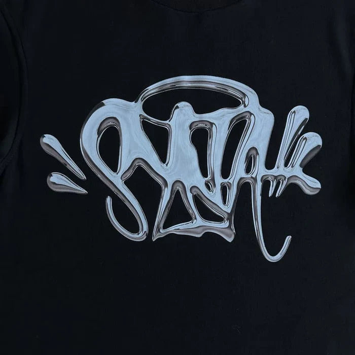 Camiseta Synaworld 'Syna Logo' Tee BlackSilver
