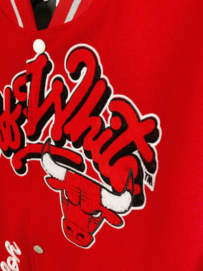 Jaqueta Off White x Chicago Bulls