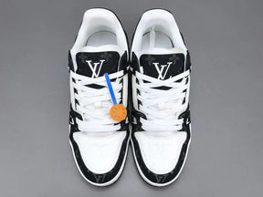 Tênis Louis Vuitton LV Trainer White Black