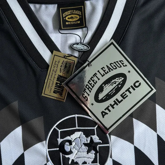 Camiseta Corteiz Futebol “Black”
