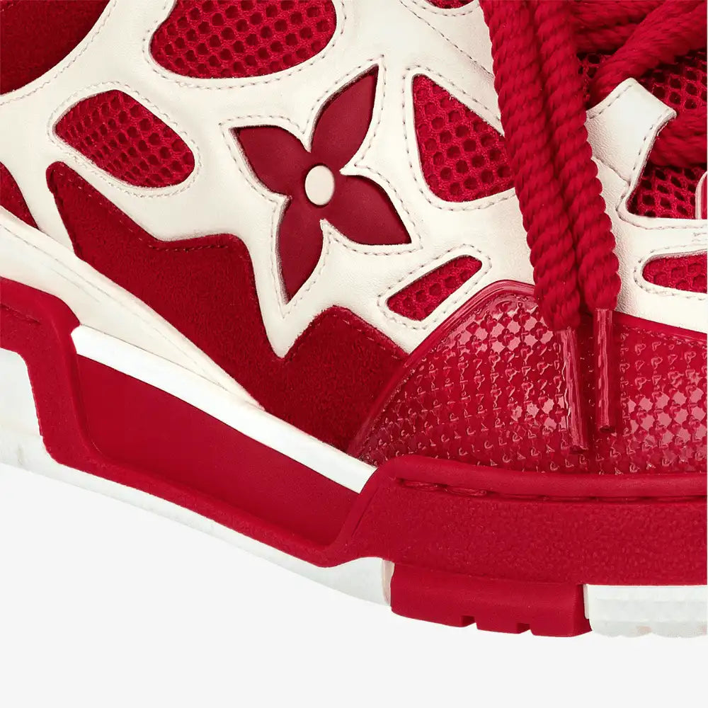 Tênis Louis Vuitton LV Skate Sneaker Red White
