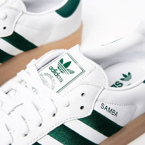 Tênis Adidas Samba Cloud White Collegiate Green