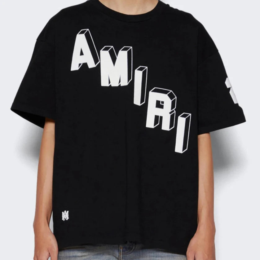Camiseta Amiri Hockey Skater Preto
