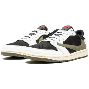 Tênis Nike Air Jordan 1 Retro Low  x Travis Scott Wmns Olive