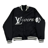 Jaqueta Louis Vuitton 'Lv Lovers' Nylon Crystal Baseball