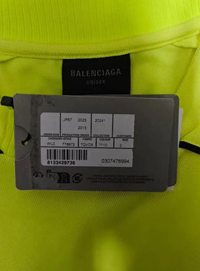 Camiseta Balenciaga BL Soccer Manga longa