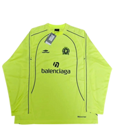 Camiseta Balenciaga BL Soccer Manga longa