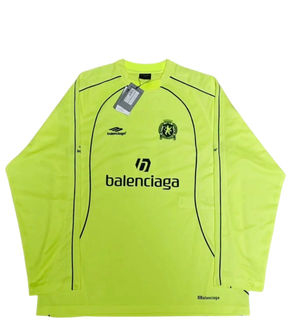 Camiseta Balenciaga BL Soccer Manga longa