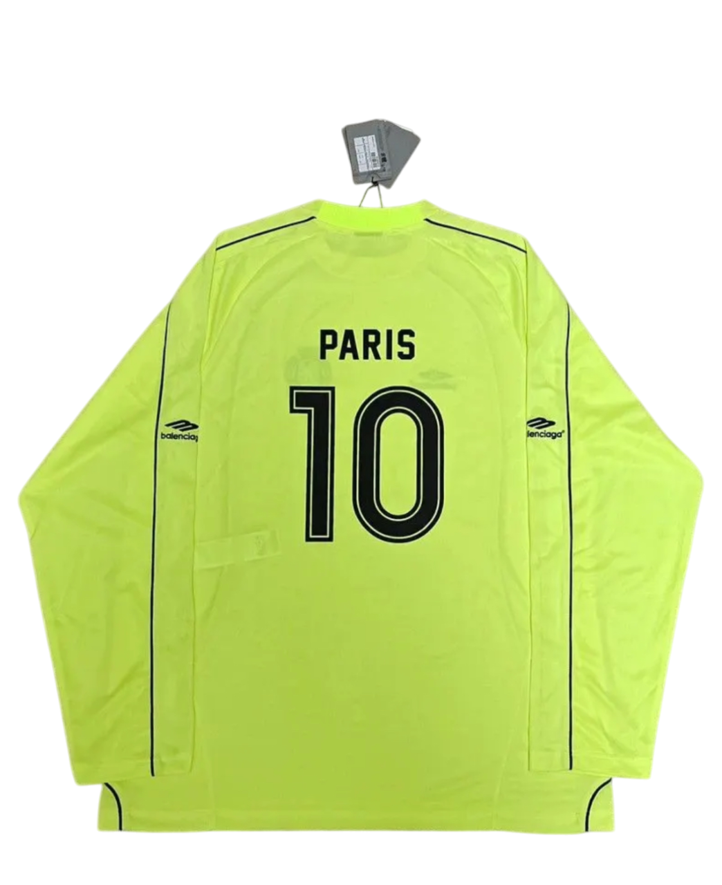 Camiseta Balenciaga BL Soccer Manga longa