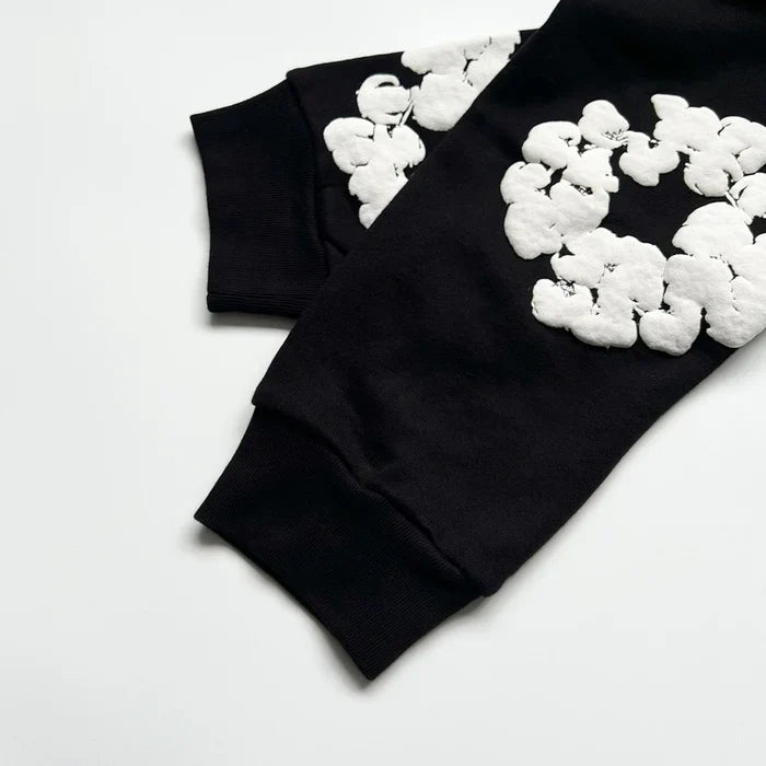 Moletom Denim Tears x CPFM Wreath Black