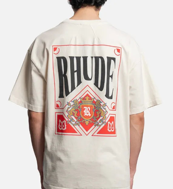 Camiseta Rhude Card 'Vintage White'