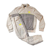 Conjunto Synaworld 'Syna Logo' Shell CinzaVerde