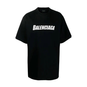 Camiseta Balenciaga Cracked Logo DistressedA
