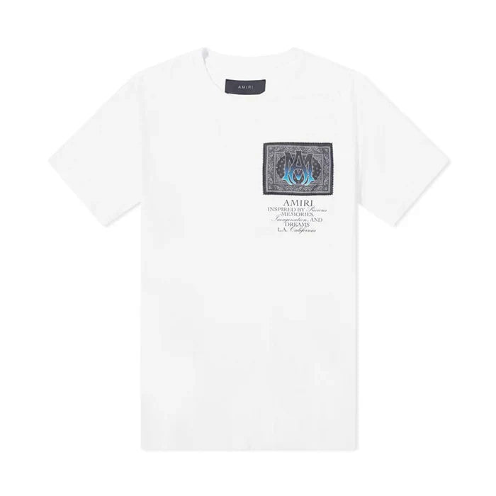 Camiseta Amiri Ma Bandana White