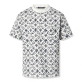 Camiseta Louis Vuitton Monogram White Deep