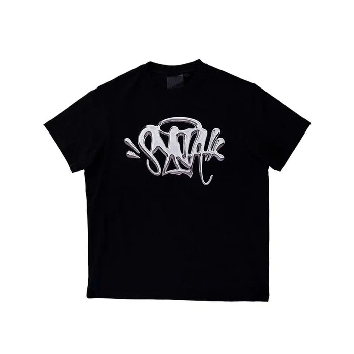Camiseta Synaworld 'Syna Logo' Tee BlackSilver