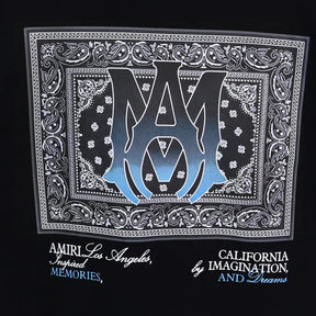 Camiseta Amiri Ma Bandana Black