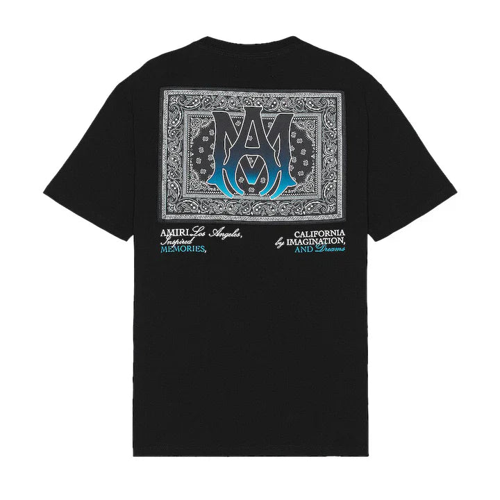 Camiseta Amiri Ma Bandana Black