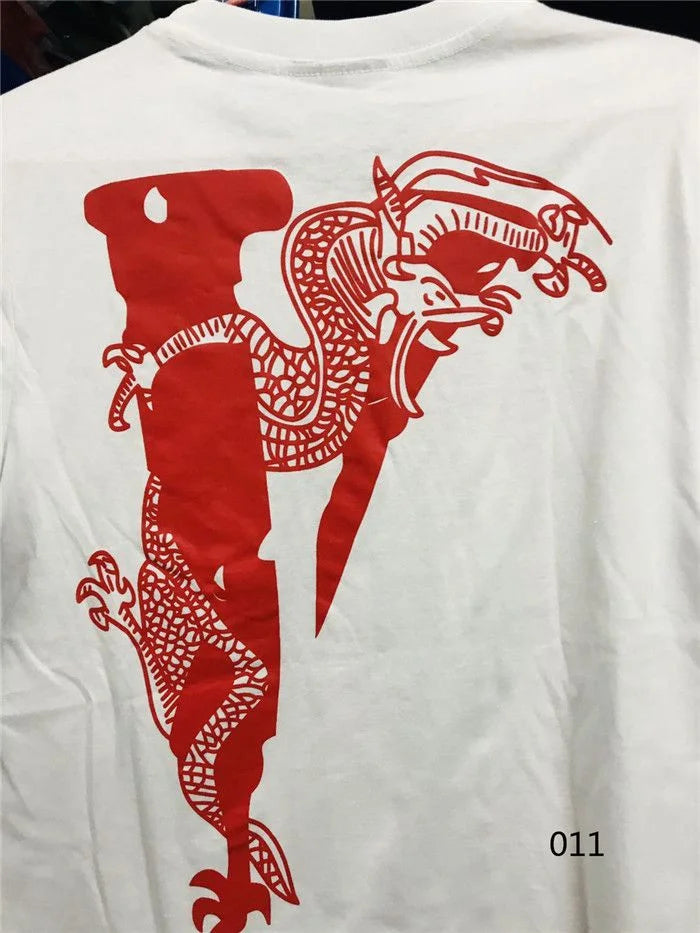 Camiseta Branca VLONE x Clot