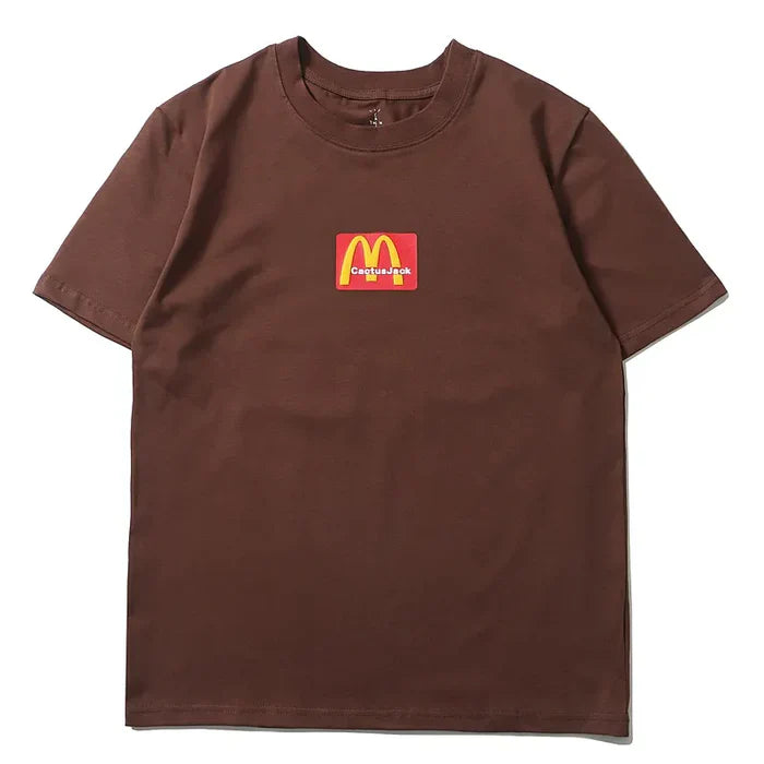 Camiseta Colab Cactus Jack x Mcdonald's