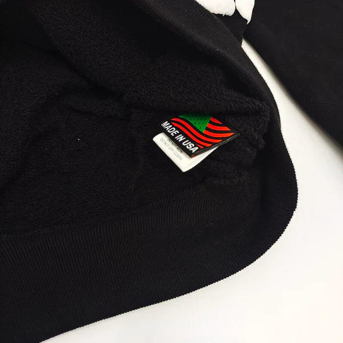 Moletom Denim Tears x CPFM Wreath Black