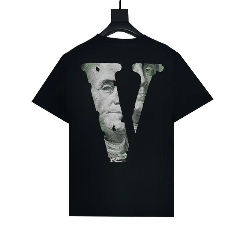 Camiseta Vlone Preta Blood Money