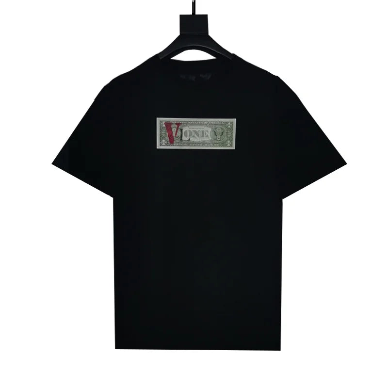 Camiseta Vlone Preta Blood Money