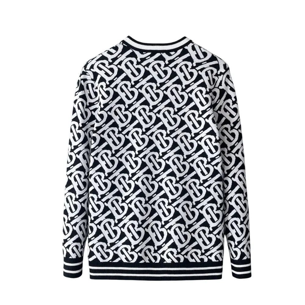 Suéter Burberry Monogram Tb All Over