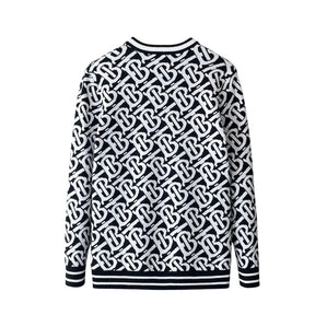 Suéter Burberry Monogram Tb All Over