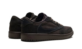 Tênis Nike Air Jordan 1 Low X Travis Scott Velvet Brown Marrom