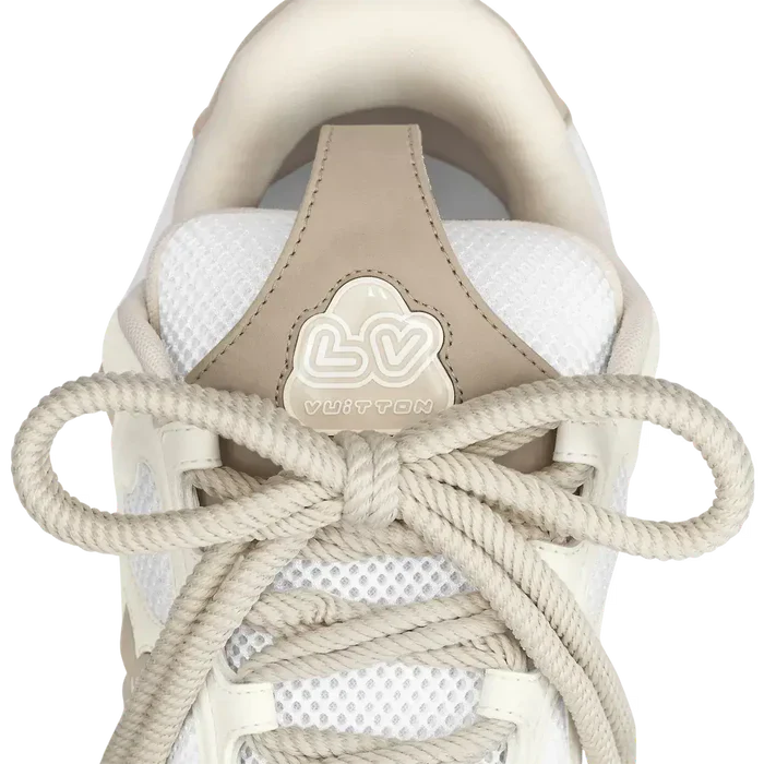 Tênis Louis Vuitton LV Skate Sneaker Beige White