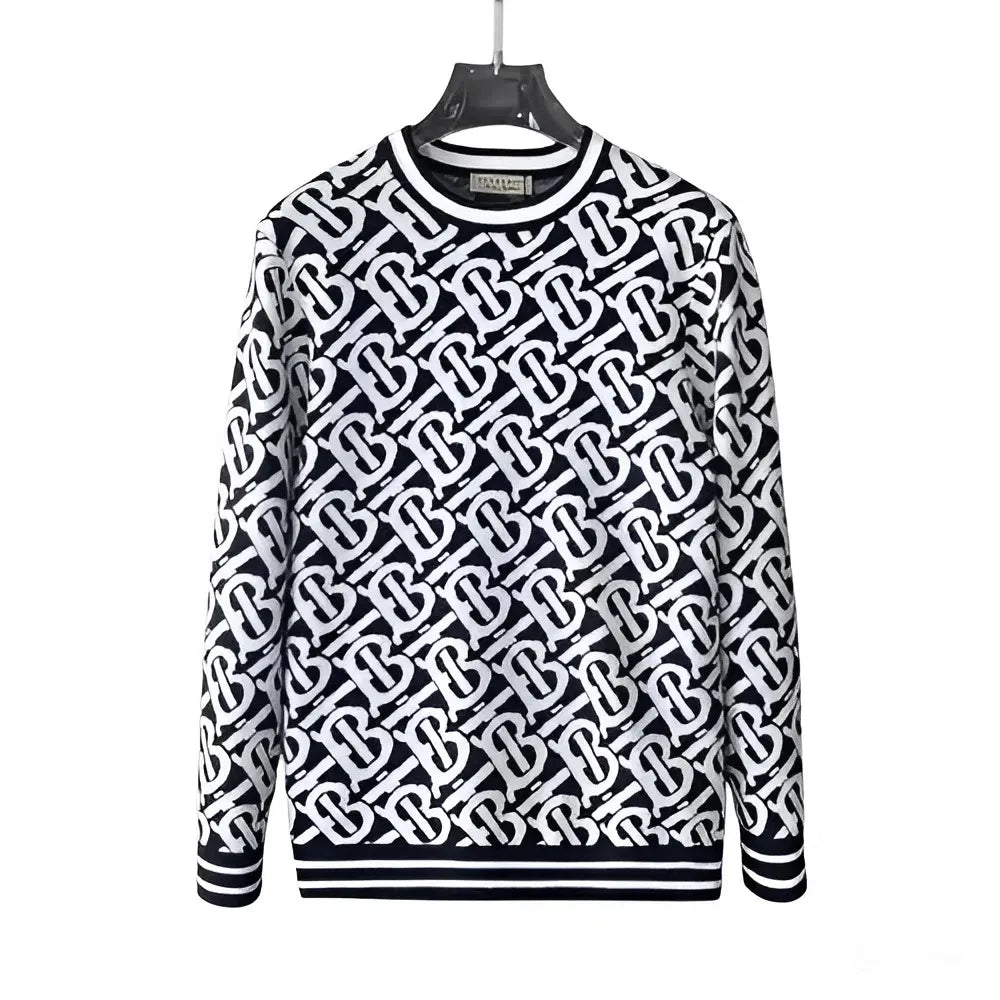 Suéter Burberry Monogram Tb All Over